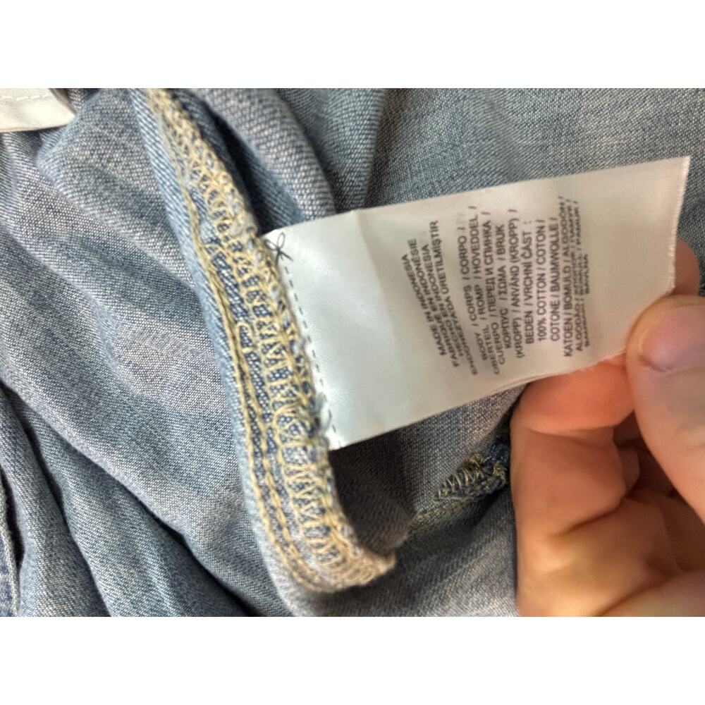 Ralph Lauren Western Denim Shirt Dress - Picture 8 of 8